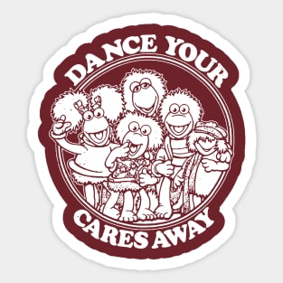 Dance Your Cares Away Sticker